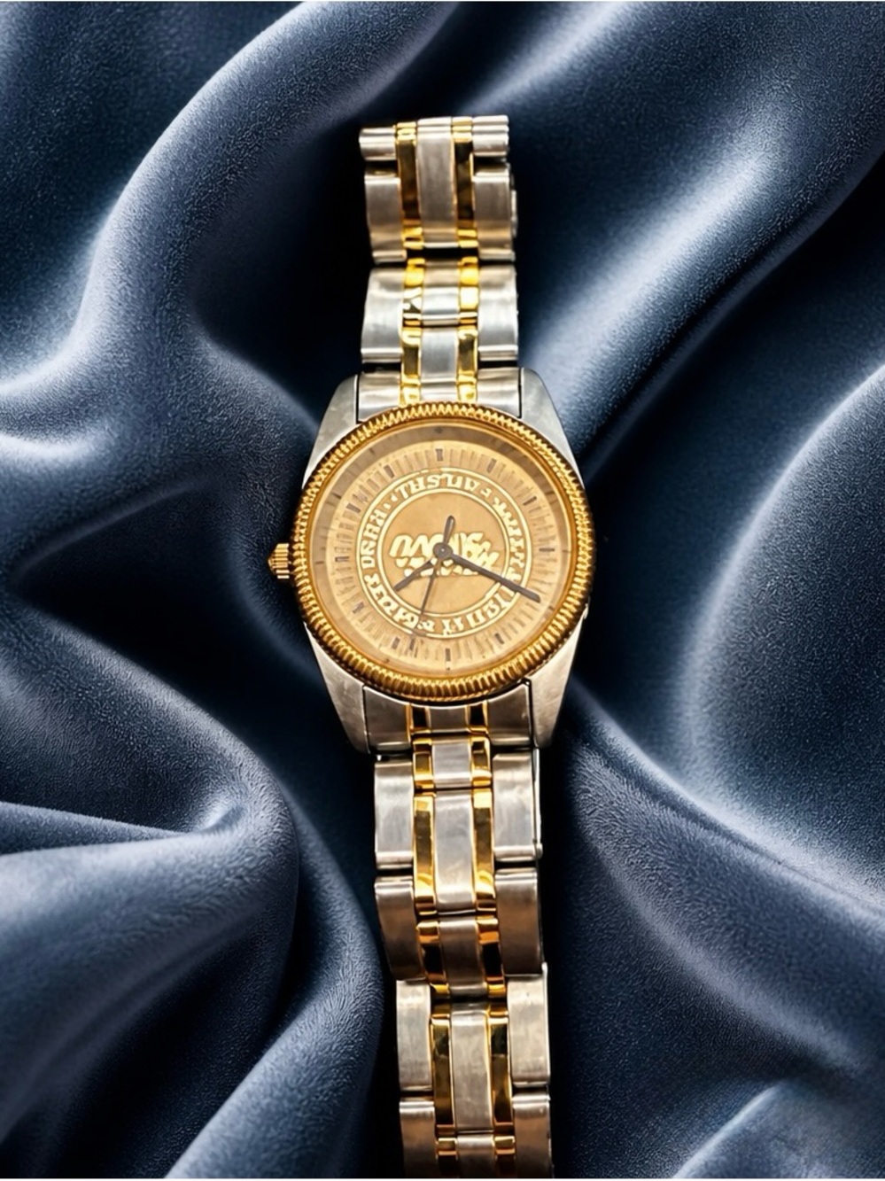 Vintage APWU American Postal Workers Union Watch - Two Tone
